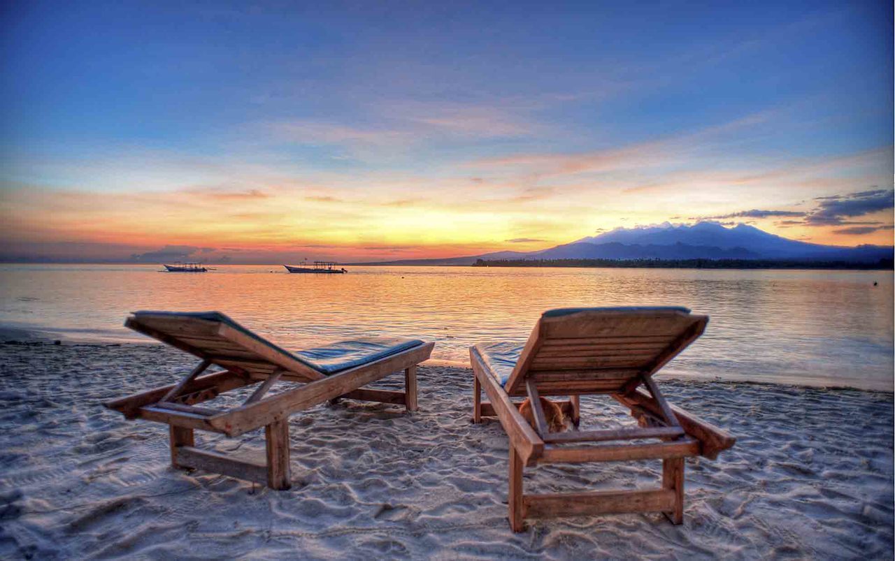 Sunrise on gili air lombok