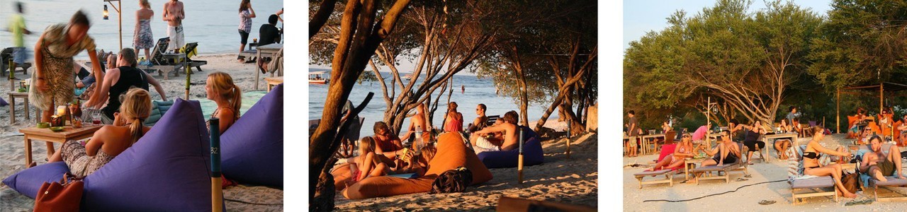 karma kayak food gili trawangan